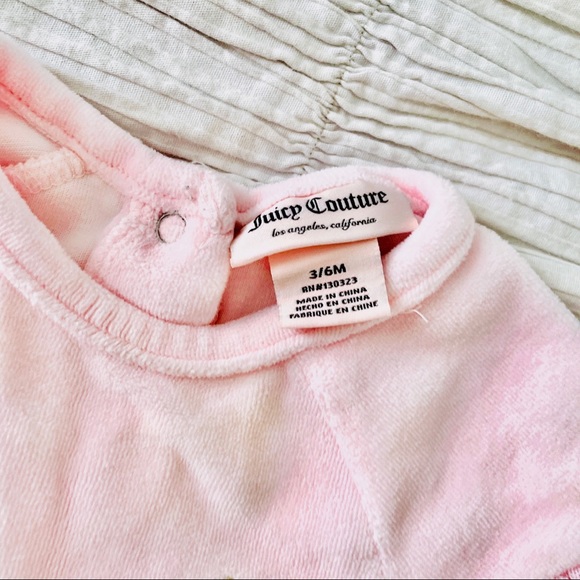 Juicy Couture Fleece Onesie - Picture 5 of 10